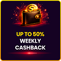 Up to 50 Weekly Cashback